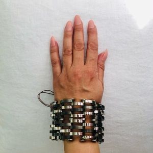 3 tone Italian made bracelet